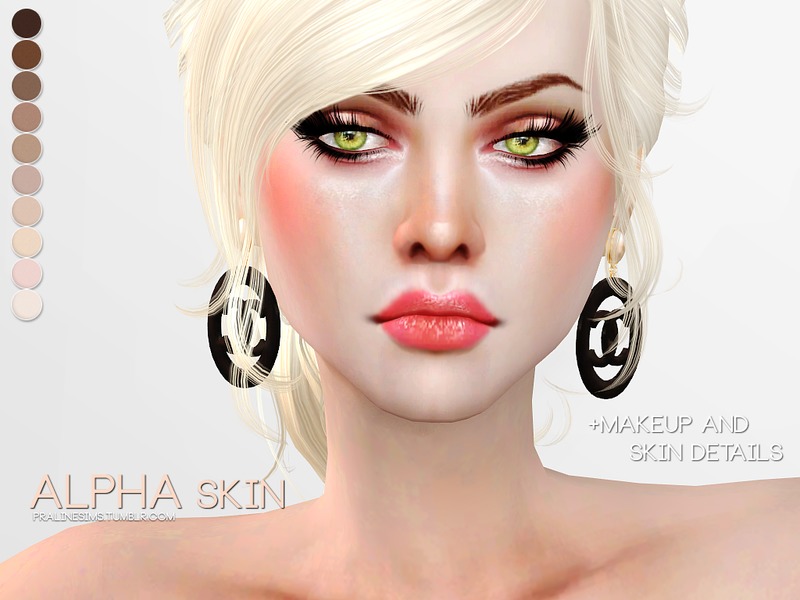 sims 4 alpha default skin